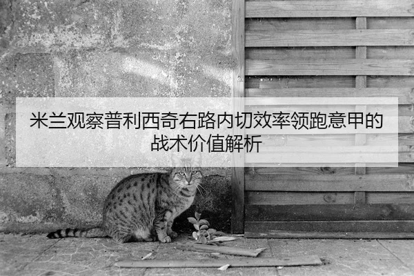 米兰观察普利西奇右路内切效率领跑意甲的战术价值解析